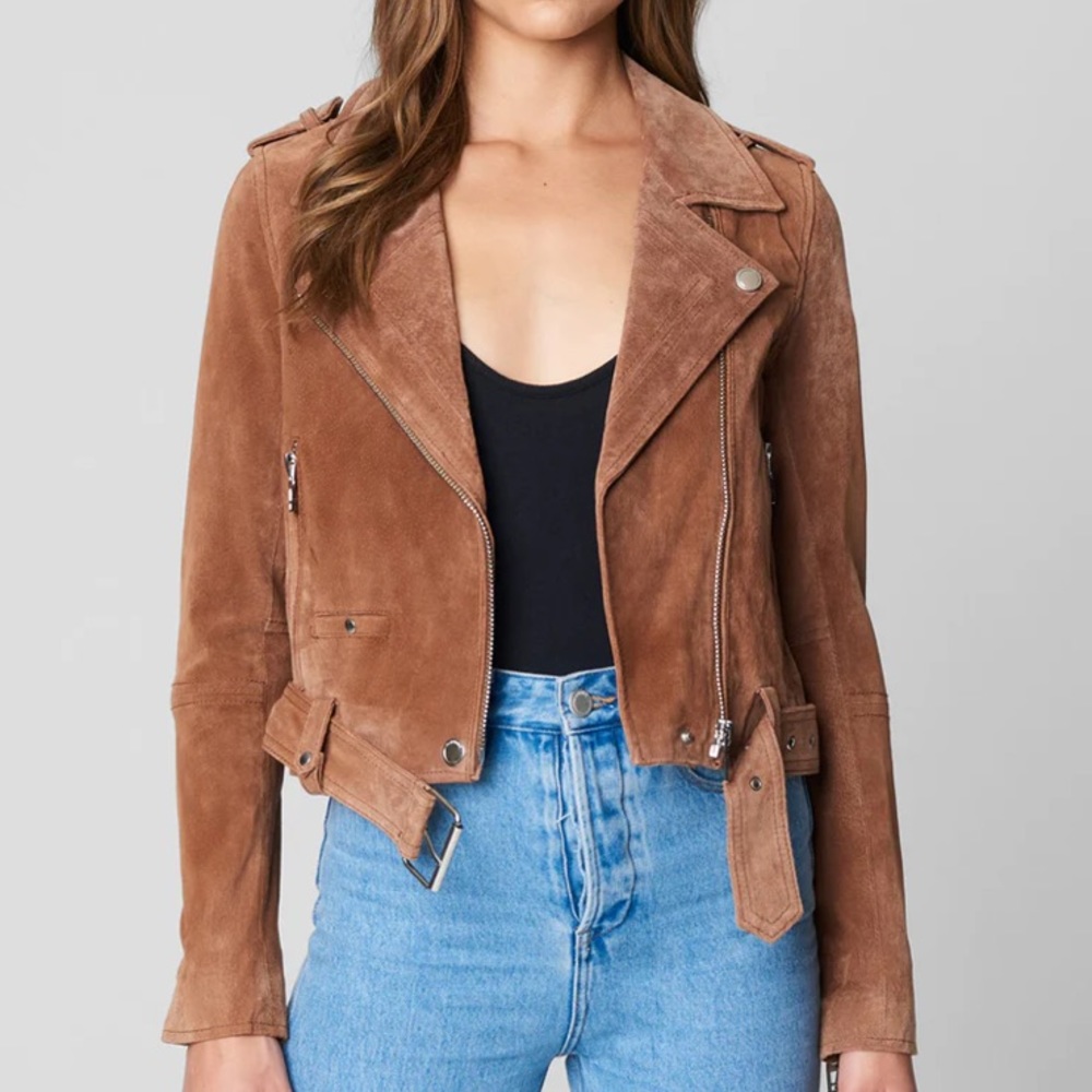 Blank NYC Suede Leather Moro Jacket - Picture 2 of 10